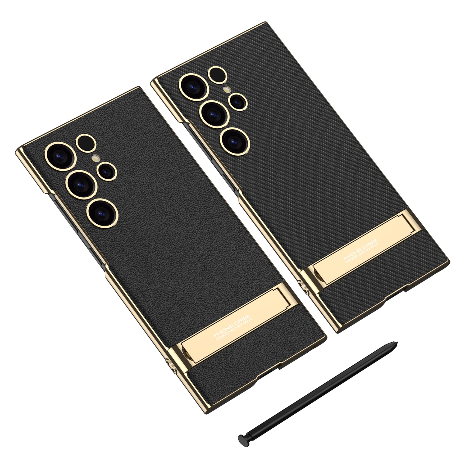 Galaxy S23 Ultra Leather Hidden Bracket Case Galaxy S23 Ultra Leather Hidden Bracket Case