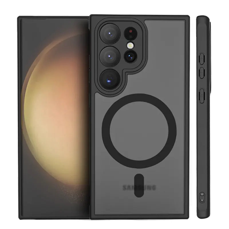 Samsung S24 Ultra Case With Wireless Charging  and Camera Lens Protection  Samsung S24 Ultra Case With Wireless Charging  and Camera Lens Protection