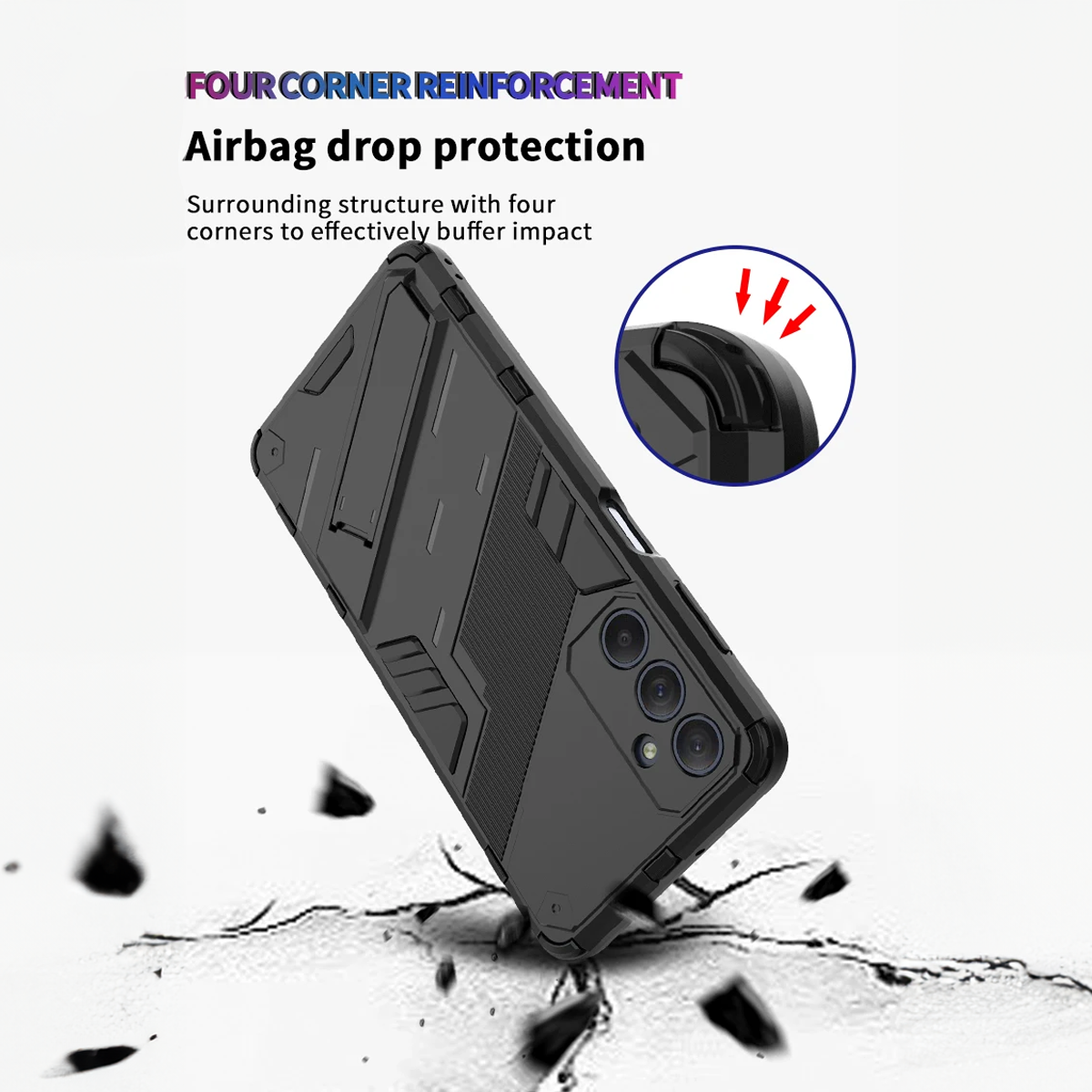 S23 FE Drop Protection Cover  S23 FE Drop Protection Cover