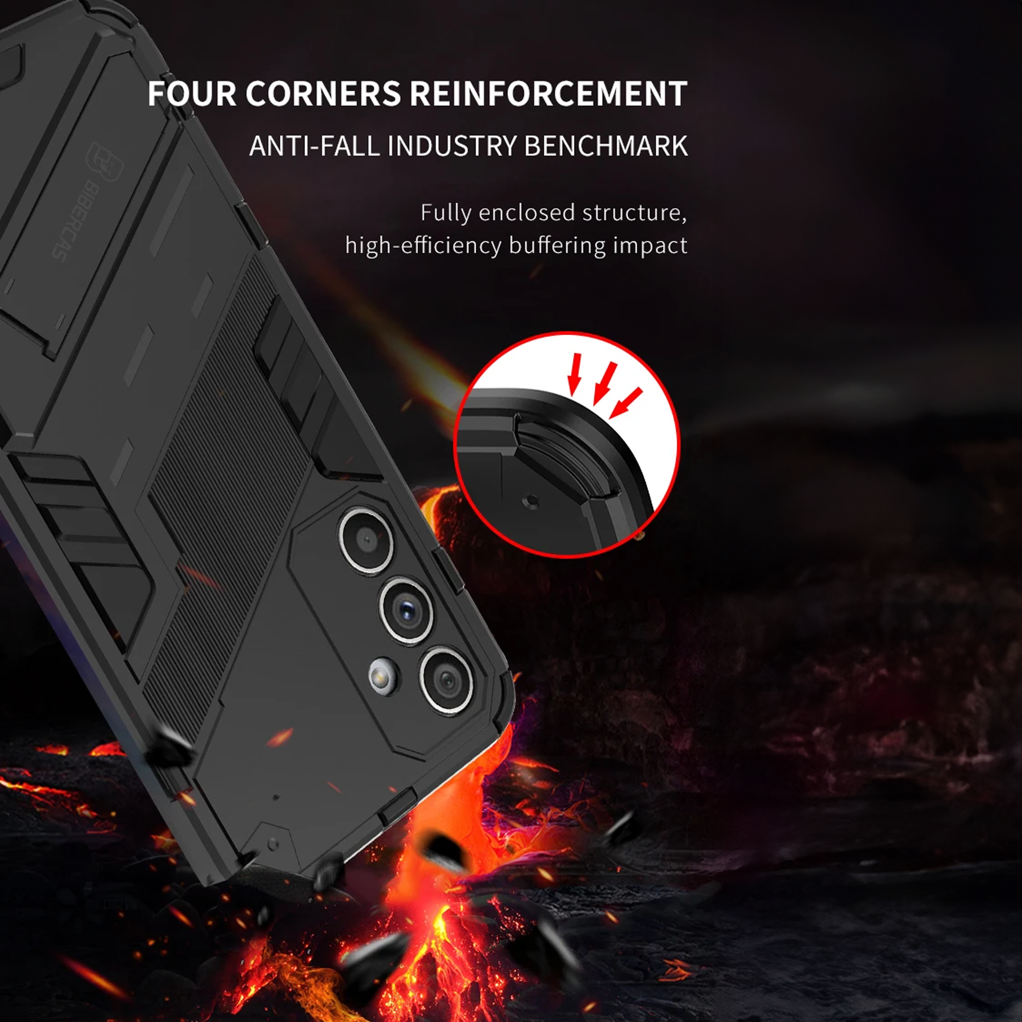 Samsung S24 Back Cover with Shockproof Armor - Bharatcase Samsung S24 Back Cover with Shockproof Armor - Bharatcase