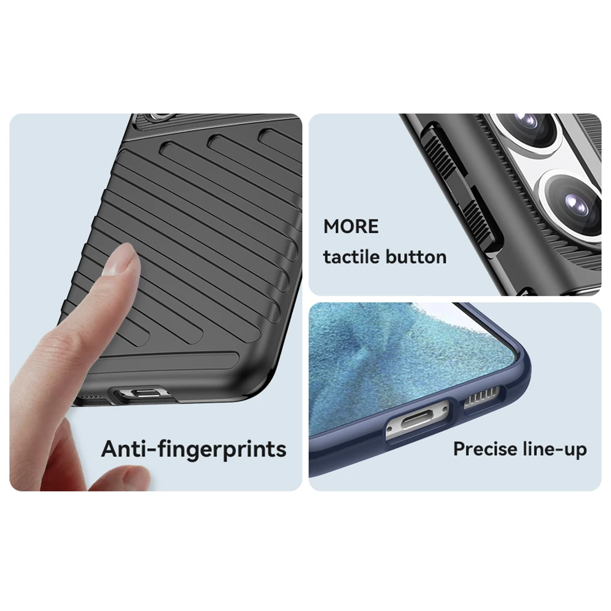 Samsung S24 Plus Back Cover with Camera Protection Samsung S24 Plus Back Cover with Camera Protection