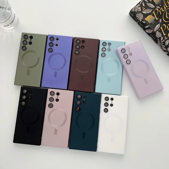 Silicone Back Cover & Case For Samsung S24 Ultra With Wireless Charging Silicone Back Cover & Case For Samsung S24 Ultra With Wireless Charging