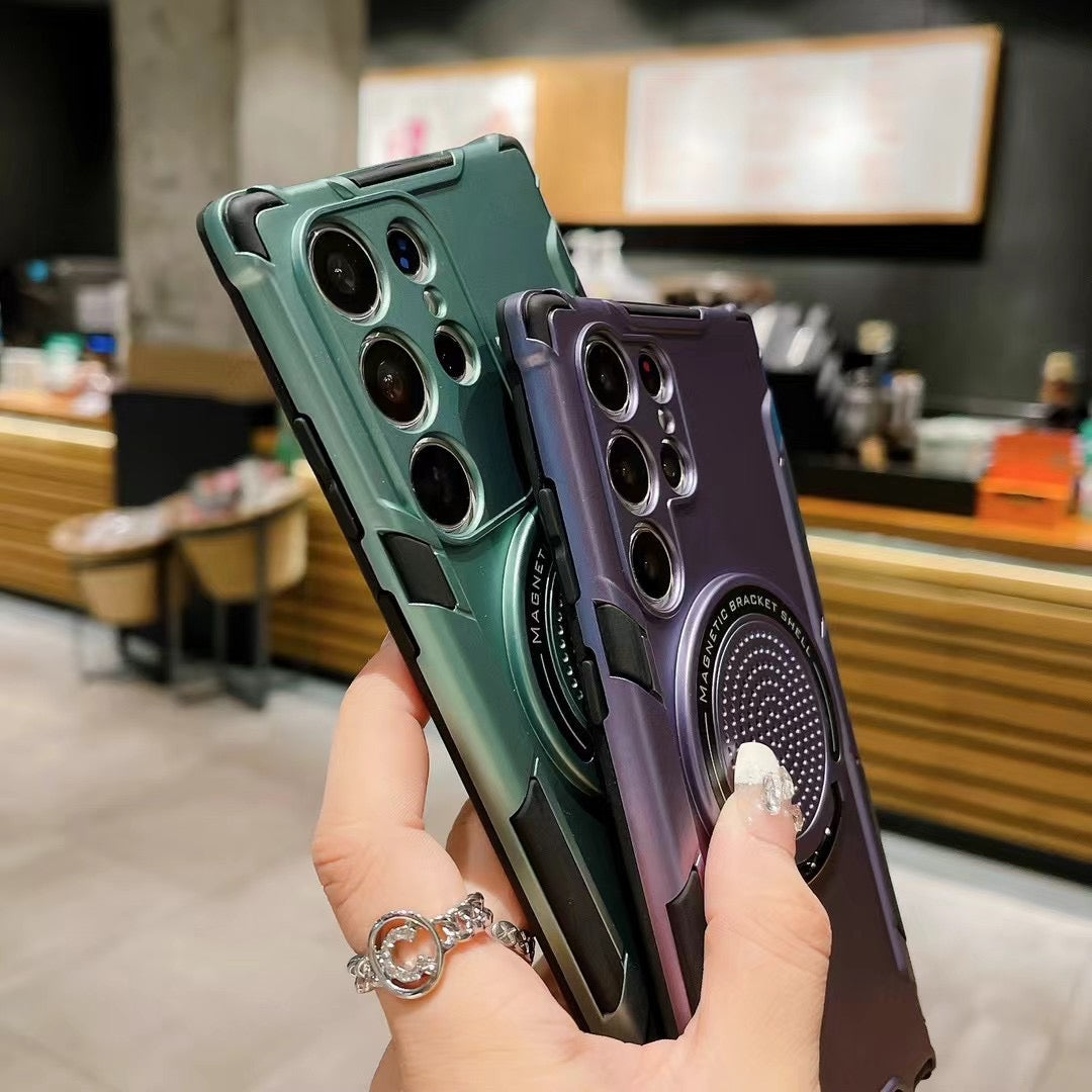 Samsung S22 Ultra Armor Back cover with camera protection and wireless charging  Samsung S22 Ultra Armor Back cover with camera protection and wireless charging