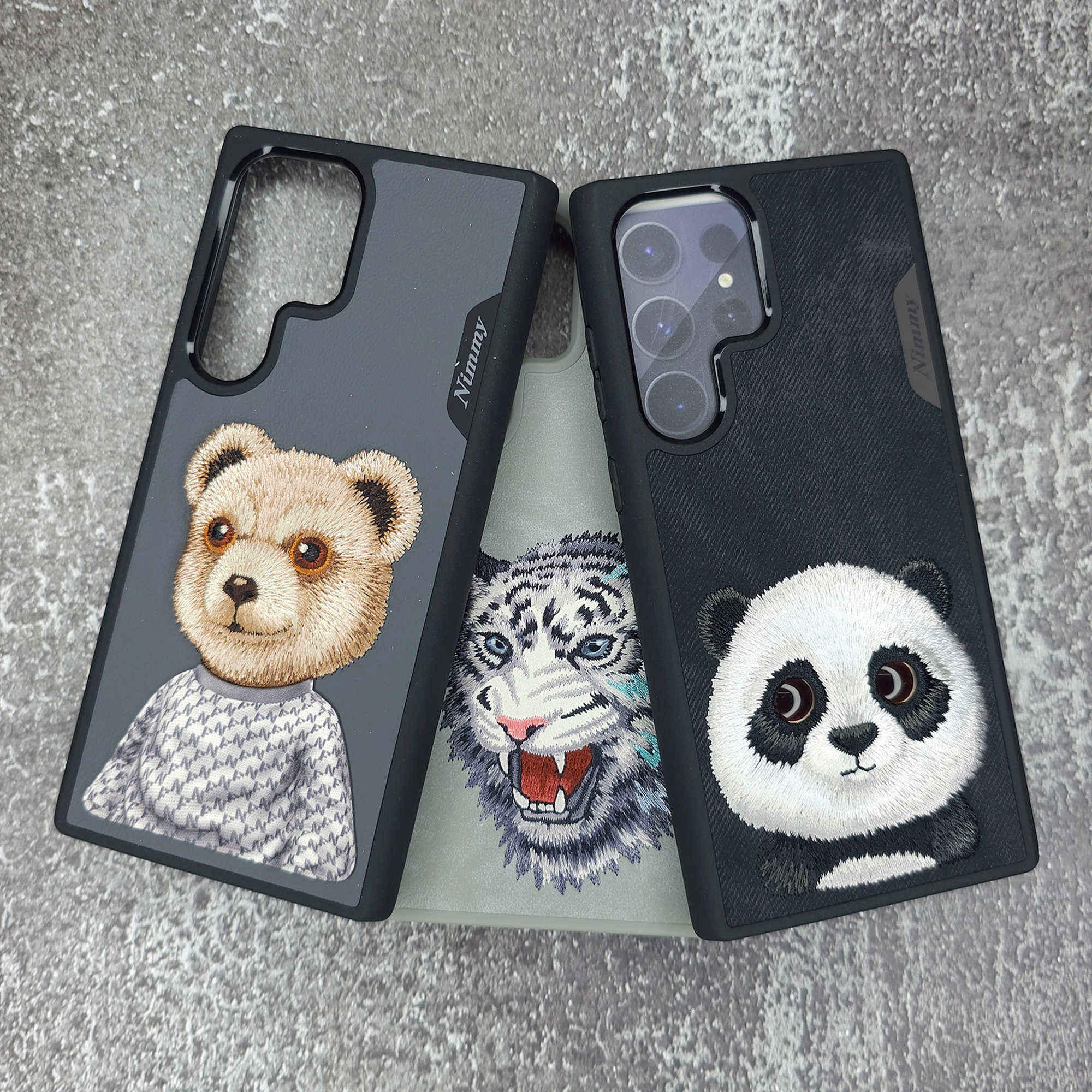 Samsung S24 Ultra Original Nimmy 3D Back Cover & Case-Leather Samsung S24 Ultra Original Nimmy 3D Back Cover & Case-Leather