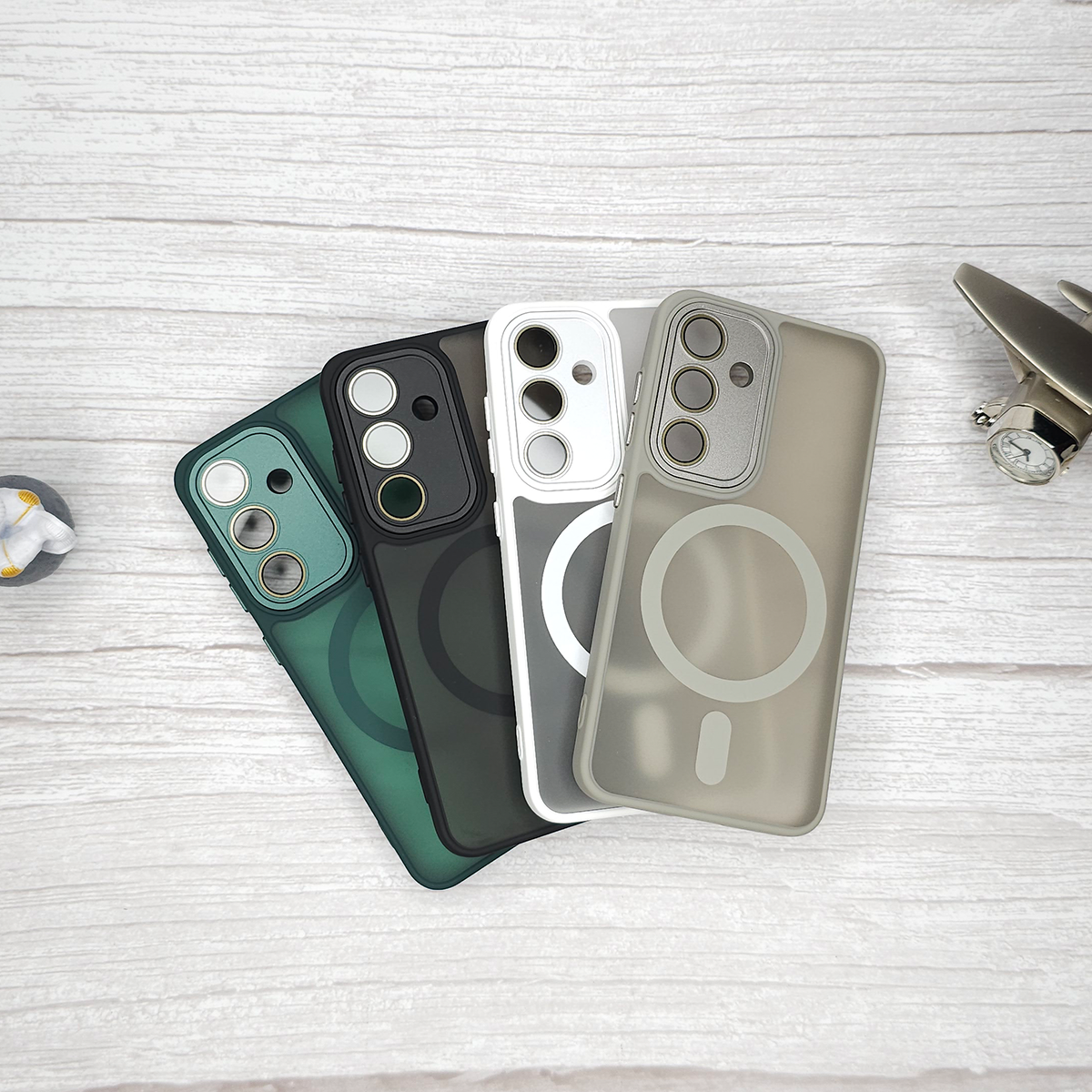 Samsung S24 Back Cover With Wireless Charging And Camera Lens Protection Samsung S24 Back Cover With Wireless Charging And Camera Lens Protection