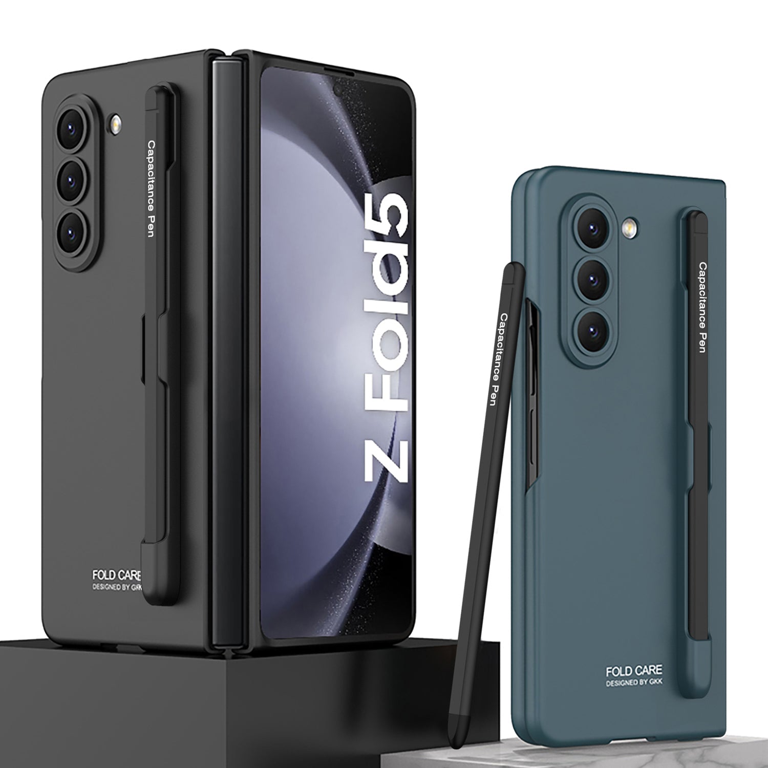 Samsung Z Fold 5 Back Cover With Camera Protection And Pen Edition Samsung Z Fold 5 Back Cover With Camera Protection And Pen Edition
