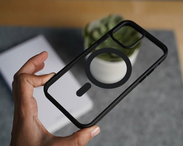 Anti Yellow iPhone MagSafe Transparent Back Cover - Bharatcase