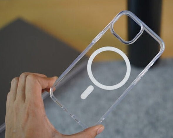 Anti Yellow iPhone MagSafe Transparent Back Cover - Bharatcase Anti Yellow iPhone MagSafe Transparent Back Cover - Bharatcase
