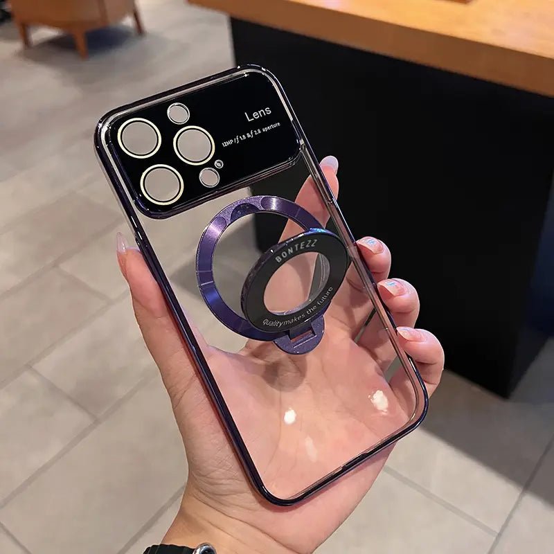 iPhone camera protection Back Cover With Invisible Stand And Wireless Charging iPhone camera protection Back Cover With Invisible Stand And Wireless Charging