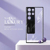 Samsung Galaxy S22 Ultra Thin Back Cover With Stand - Bharatcase