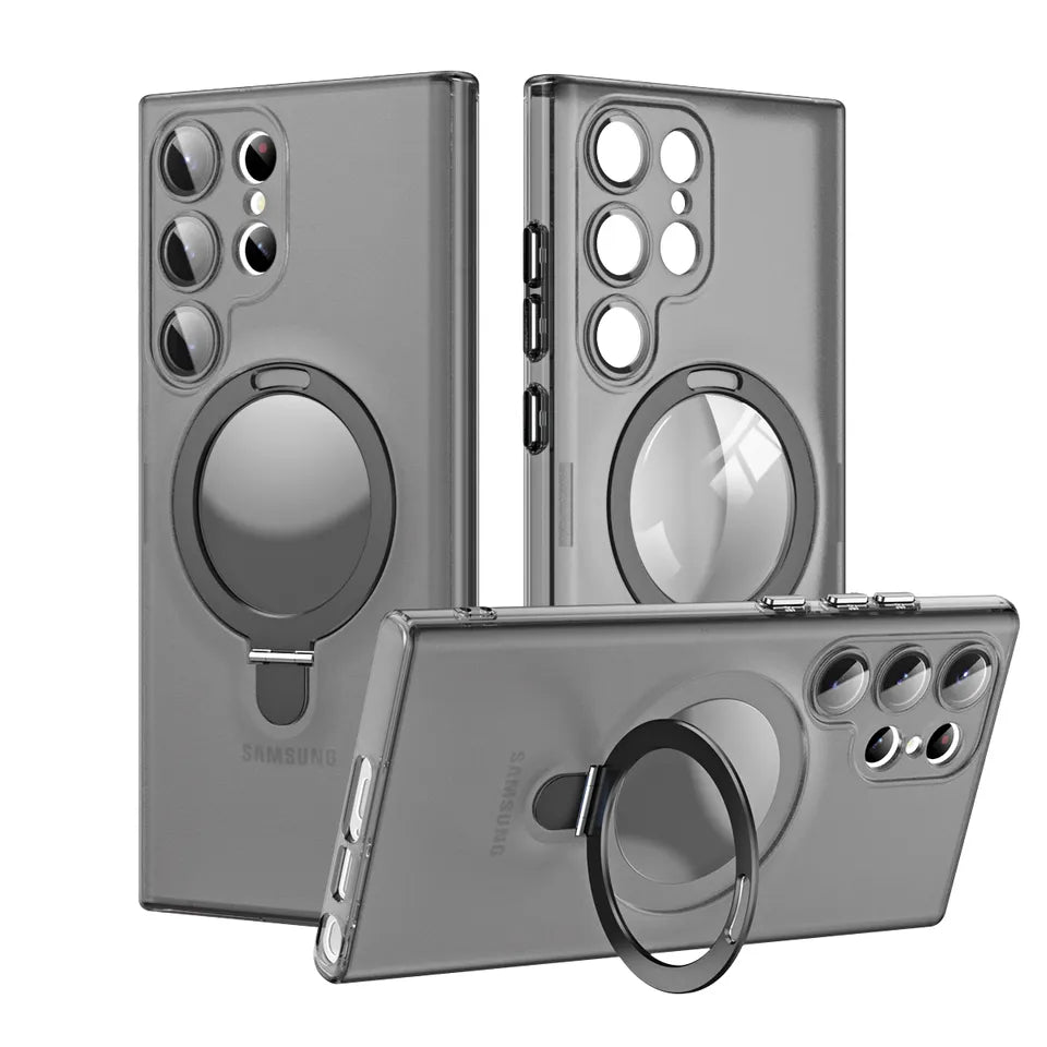 Samsung S23 Ultra KickStand Case-Black Color Samsung S23 Ultra KickStand Case-Black Color