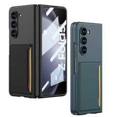 Samsung Z Fold 5 Tempered glass case-Card Holder