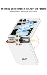 Samsung Z Flip 5 Back Cover with Ring Holder