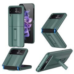 Samsung Z Flip 4 Back Cover With Folding Stand 