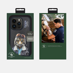 iPhone 14 Back Cover with 3D US Polo Print - Bharatcase