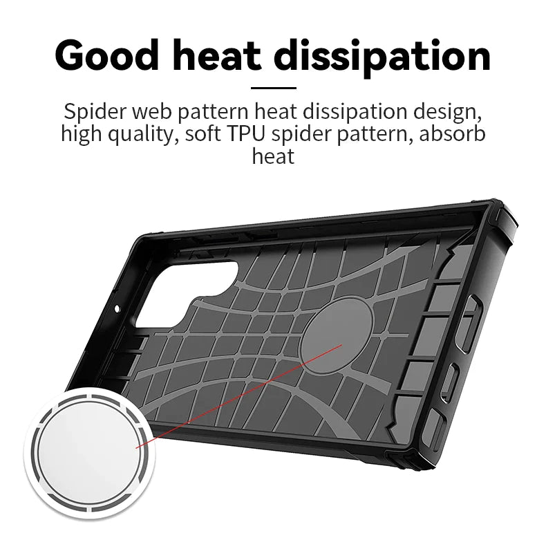 Samsung S23 Ultra Heat Dissipation Case with Camera Protection