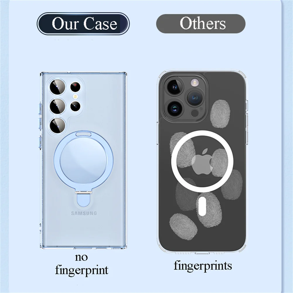 Samsung S22 Ultra Case with Ring Stand and Lens Protection