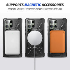 Galaxy S24 Ultra Magnetic Charging Case - Black 