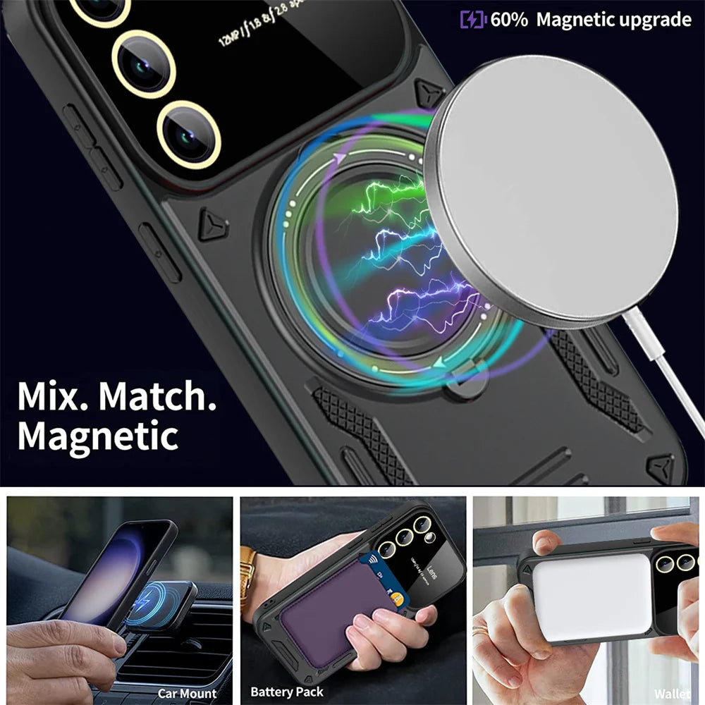 Galaxy S23 FE Magnetic Charging Case