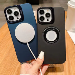 iPhone 15 Plus Back Cover with Camera Protection Stand
