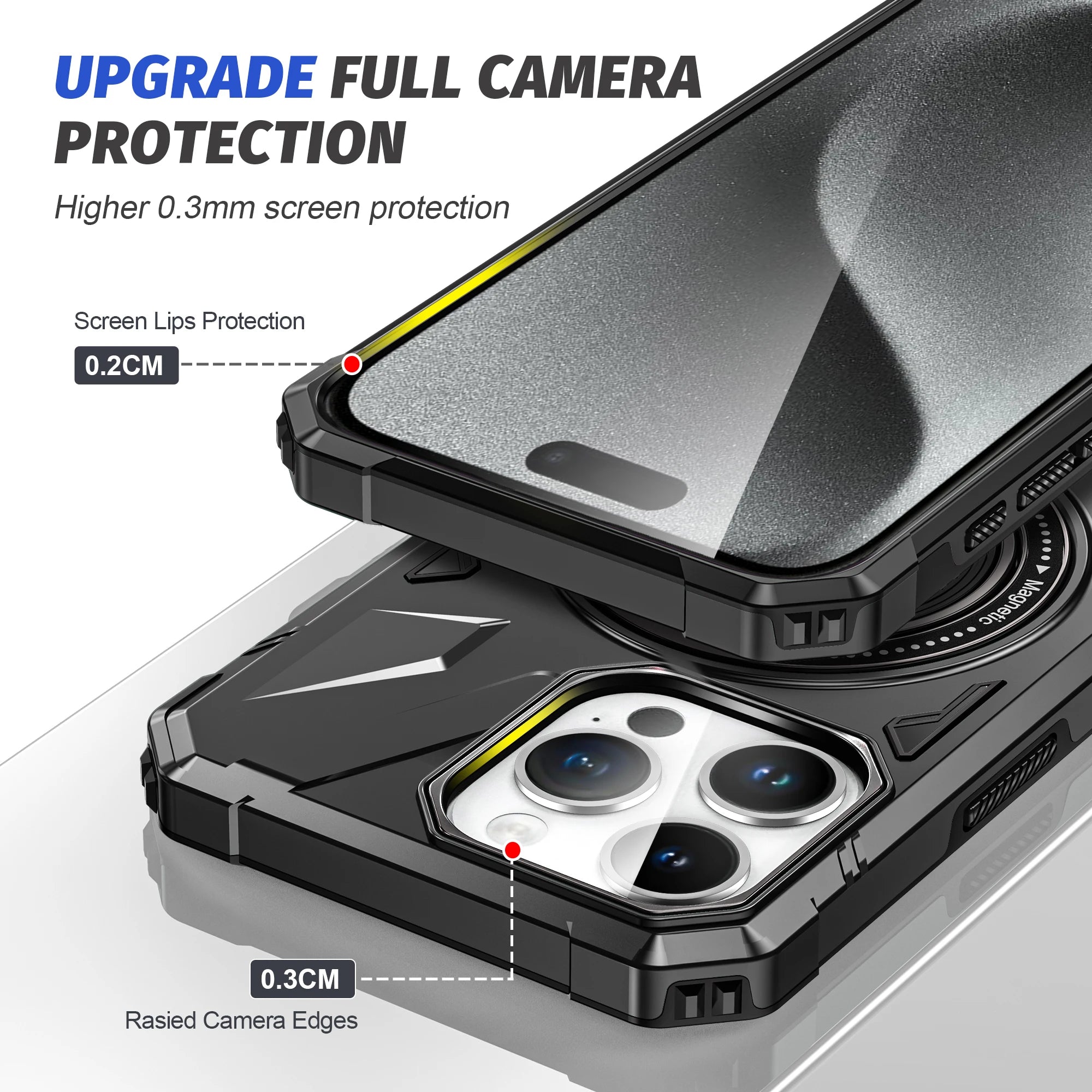 iPhone 15 Camera Protector Case 