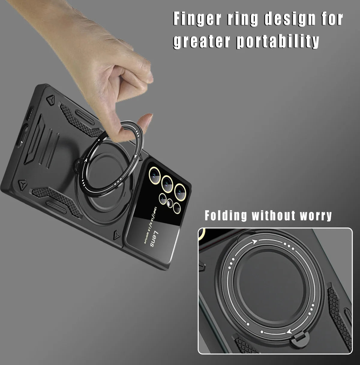 Galaxy S22 Ultra Ring Case 