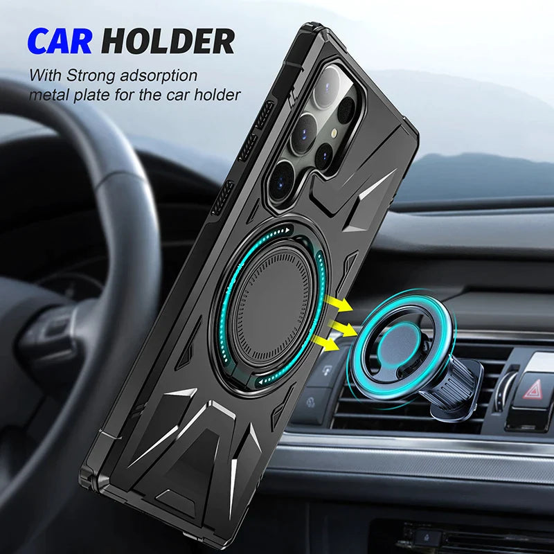 Samsung S24 Ultra Car Mount Case -Strong Absorbtion 