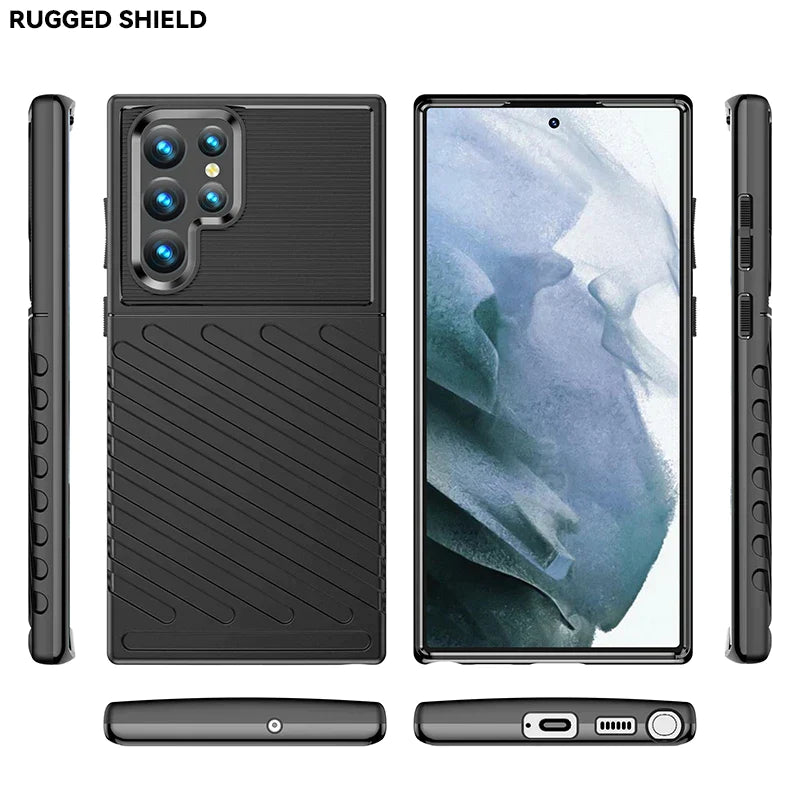 Samsung S24 Ultra Shockproof Rugged Back Case