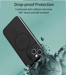 iPhone 15 Drop Proof Protection Back Cover With MagSafe Wireless Charging 