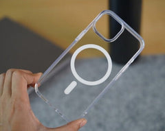 Anti Yellow iPhone MagSafe Transparent Back Cover - Bharatcase