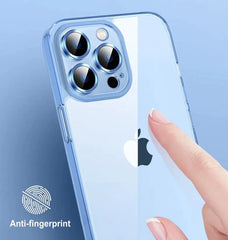 Anti Yellow iPhone Series Back Cover With Lens Protector - Bharatcase