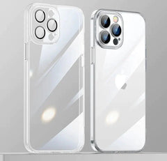 Anti Yellow iPhone Series Back Cover With Lens Protector - Bharatcase