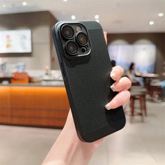 Heat Dissipation iPhone Back Cover With Lens Protector - Bharatcase