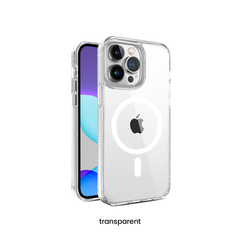 iPhone 15 Pro Transparent Back Cover With Strong MagSafe Charging
