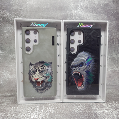 Original Nimmy 3D Samsung S24 Ultra Back Cover & Case - Wolf, Gorilla, Tiger, Panda, and Bear Variants