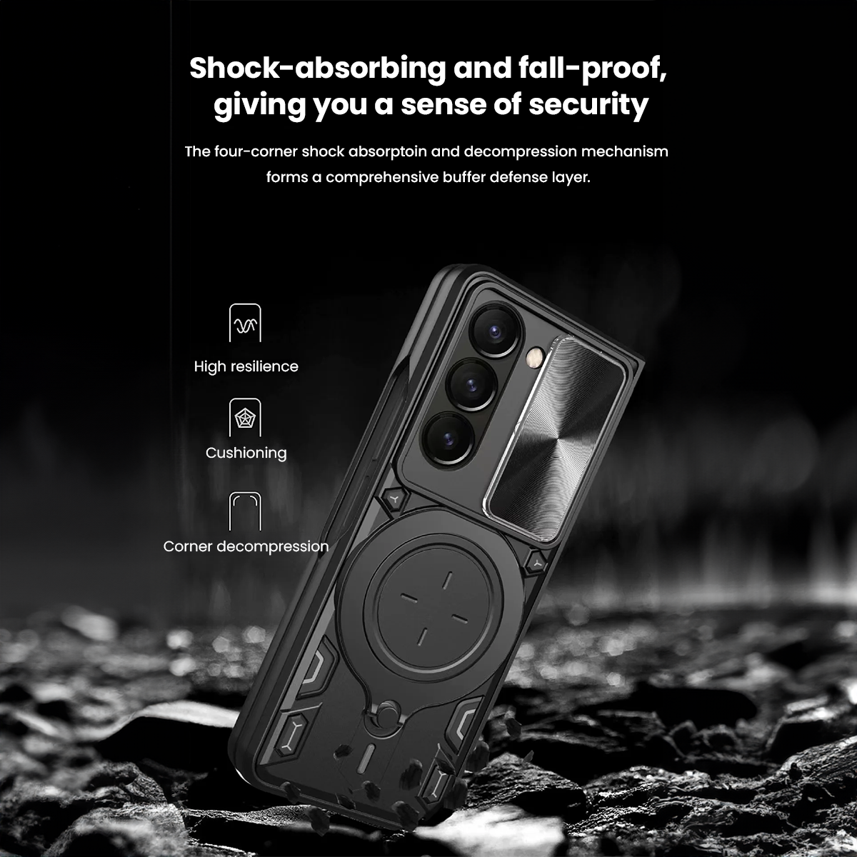 Samsung Z Fold 5 Shockproof Case 