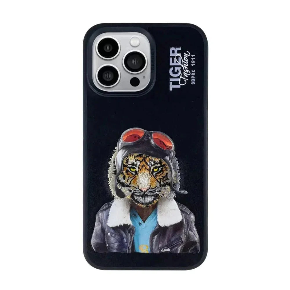 iPhone 14 Series 3D Tiger back cover - Bharatcase