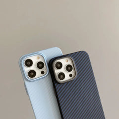 iPhone 14 Series Carbon Fiber Back Cover - Bharatcase