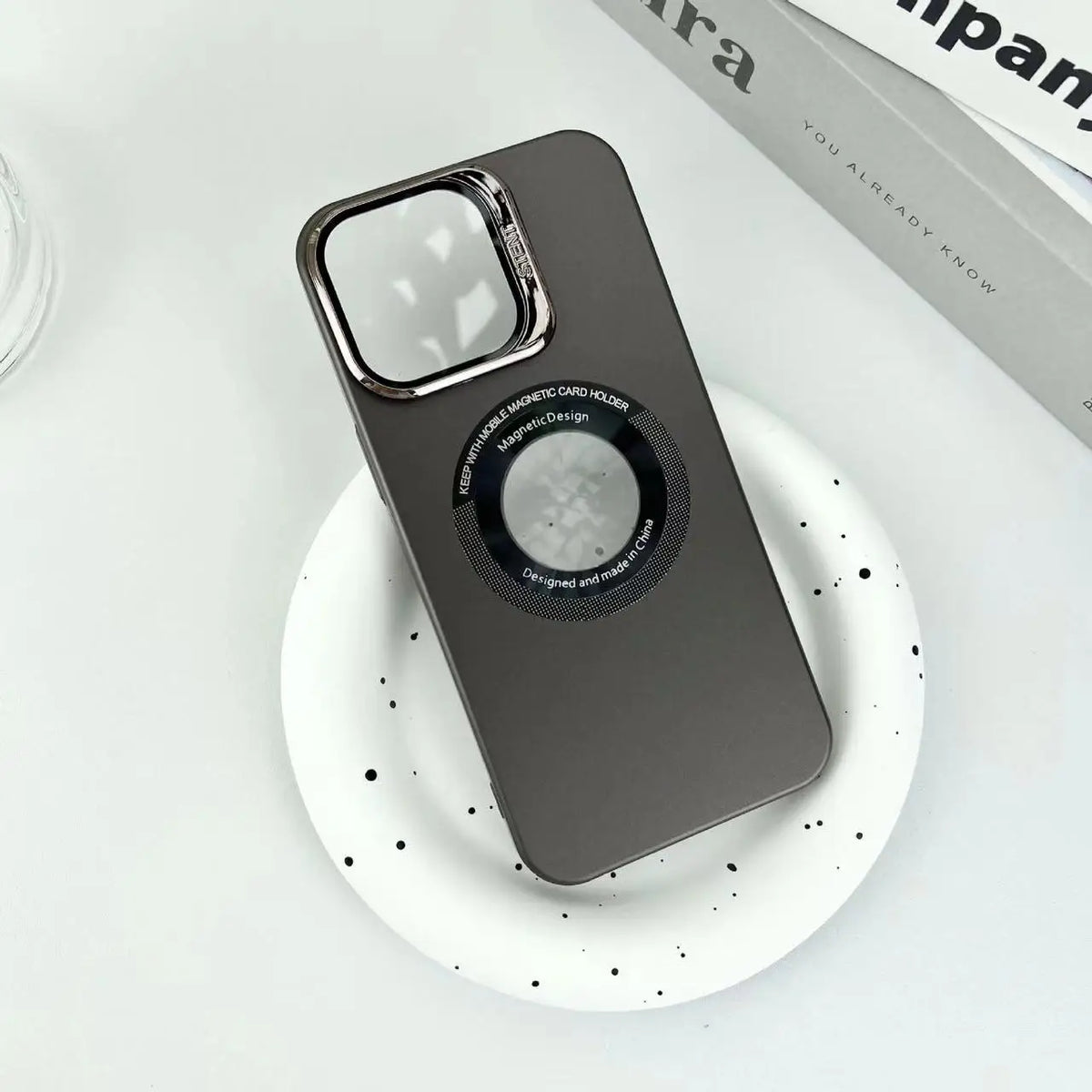 iPhone 15 Pro Stand Cover