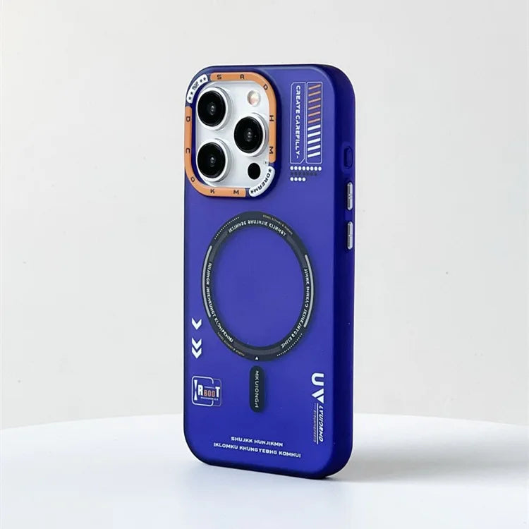 iPhone 15 Pro Max Shockproof Designer Back Cover With MagSafe