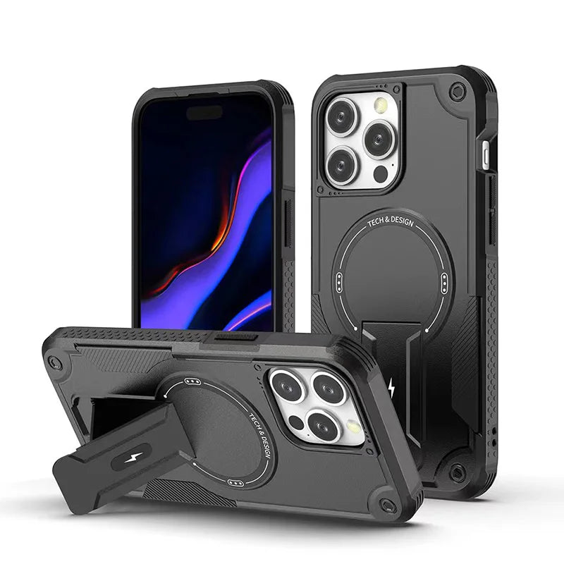 iPhone 15 Pro Foldable Stand Case