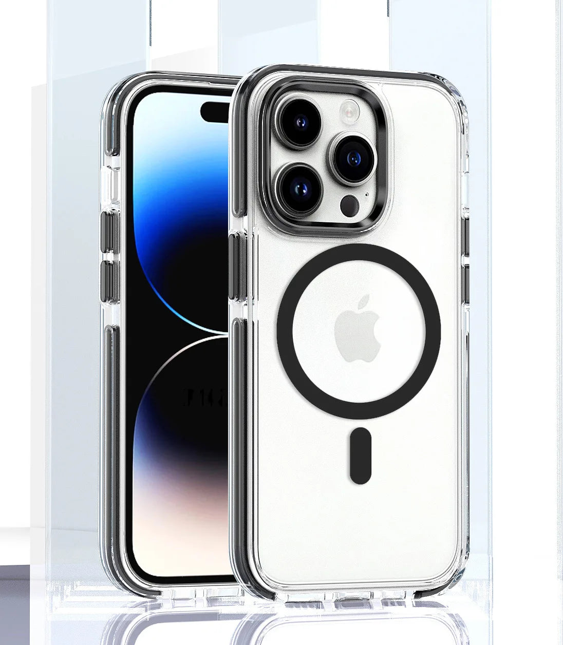 iPhone 15 Pro transparent silicone case