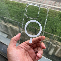 iPhone Transparent Non Yellow MagSafe Cover 