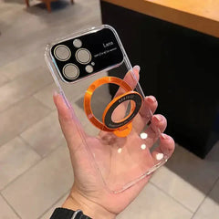 iPhone 15 Plus Transparent Bracket Case