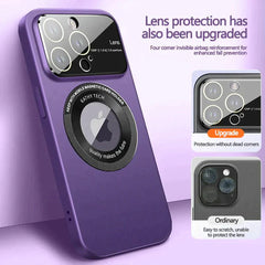 MagSafe Glass Lens Protector Matte Case - iPhone - Bharatcase