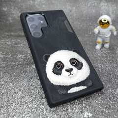 Samsung S24 Ultra Original Nimmy 3D Back Cover & Case-panda-black