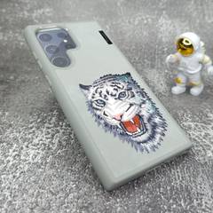 Samsung S24 Ultra Back Cover with Nimmy 3D Print - Tiger Variant