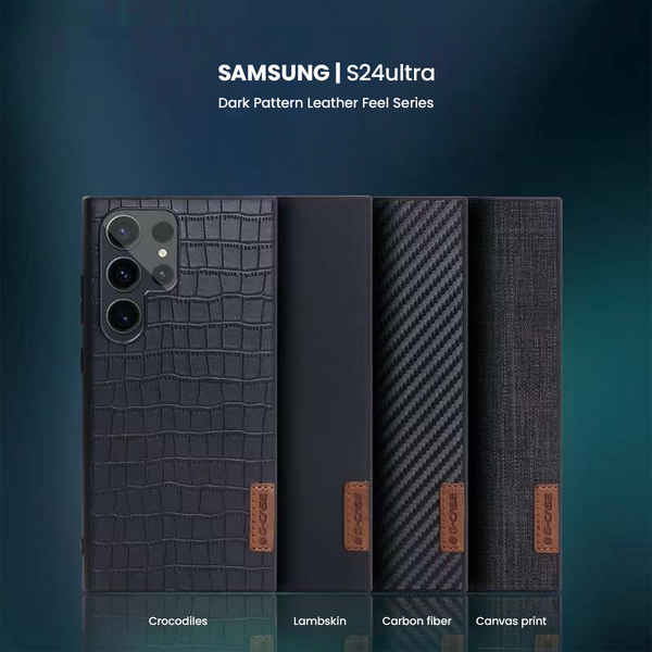 Samsung Galaxy S24 Ultra Leather Finish Back Cover – Bharatcase