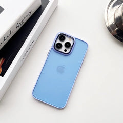 iPhone 14 Translucent With Metal Ring Cover - Bharatcase