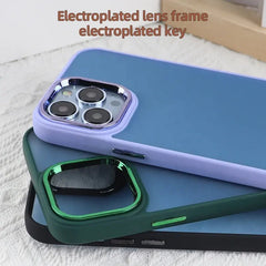 iPhone 14 Translucent With Metal Ring Cover - Bharatcase